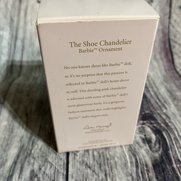 Brand New 2012 Barbie "The Shoe Chandelier" Hallmark Keepsake Ornament - Picture 7 of 9